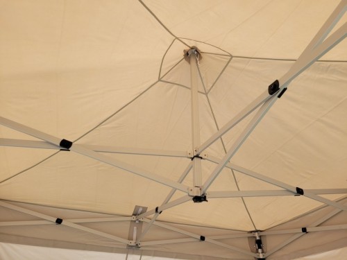 Partytent 3x3m - Lichtgrijs